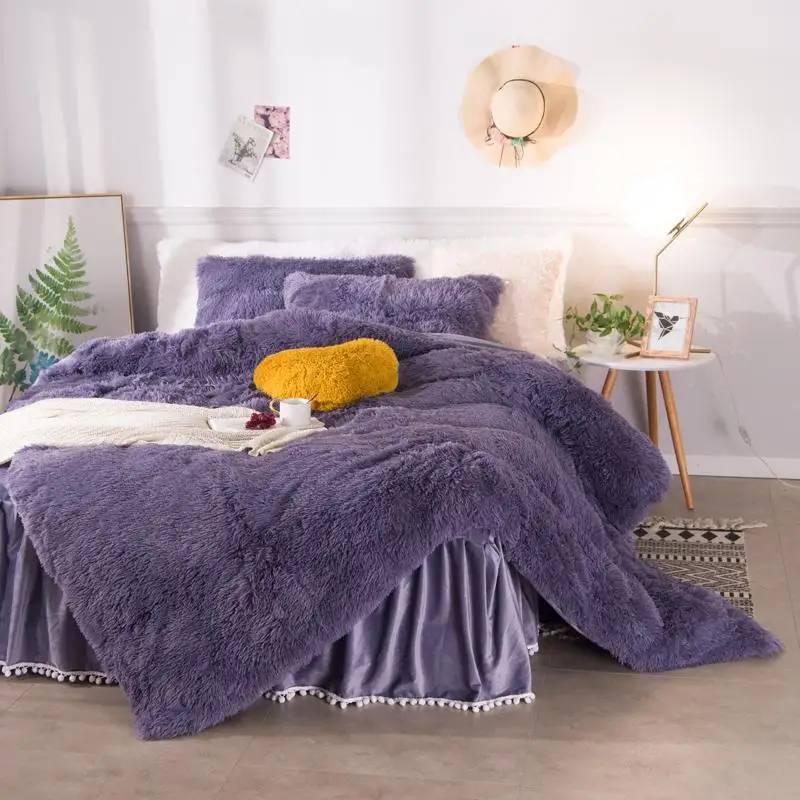 J1 фиолетовый бордовый розовый синий белый желтый плюшевый мохнатый теплый