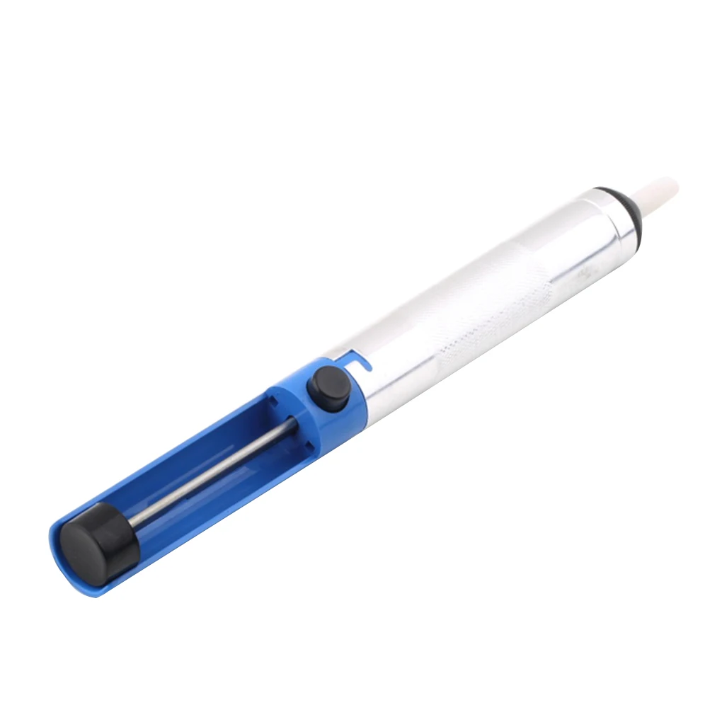

MB00400 Solder Sucker Desoldering Pump Soldering Iron Desolver Solder Removal Vacuum Tool with Spring-loaded Plunger