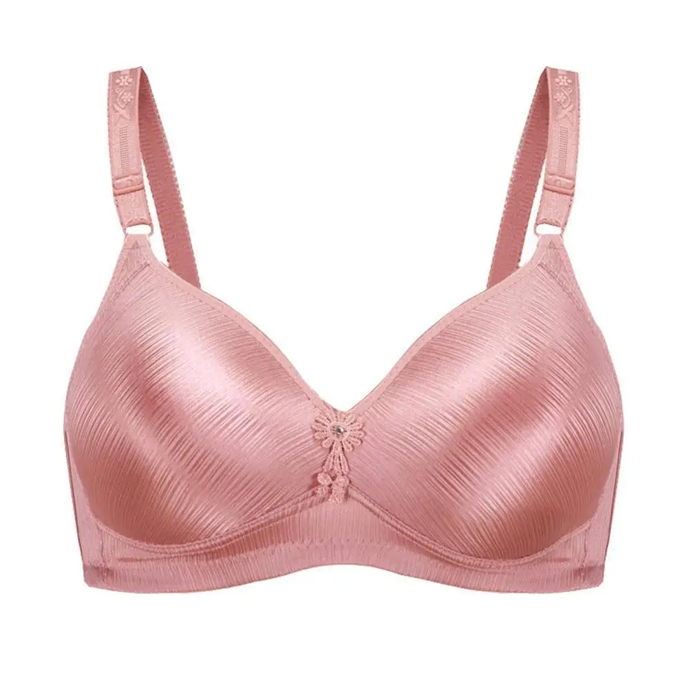 

Women Adjustable Bras Push-Up Sexy Bra Wire Free B 3/4 Size Seamless Lingerie Big Female Bras Underwear Cup C Female U7A4