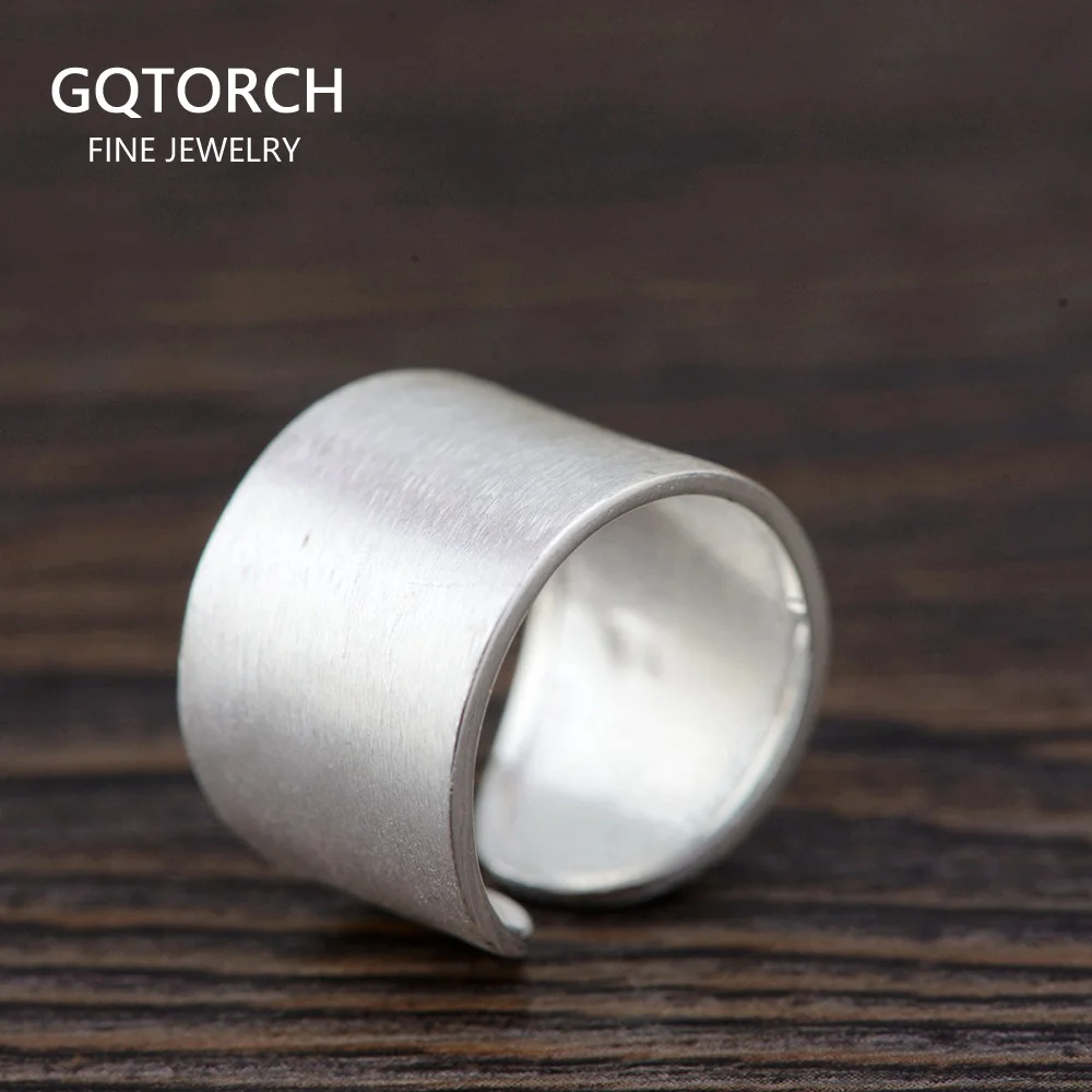 Гарантированное серебро 925 пробы элегантное Ювелирное кольцо процесс рисования