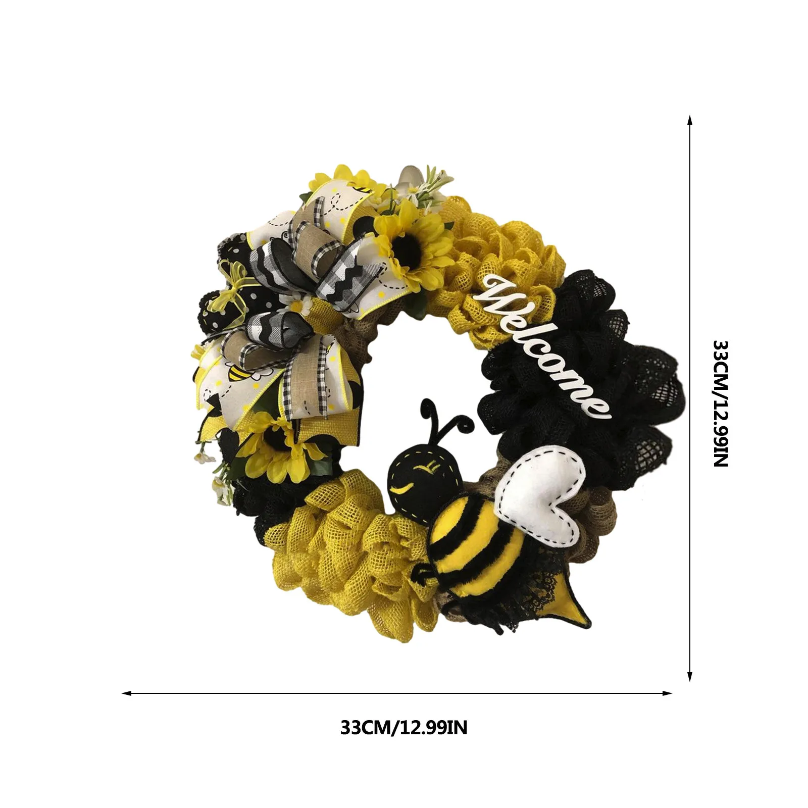 

Wreaths Ornaments Welcome Hanger Door Decoration Door Wreath Front Door Wreath Decor