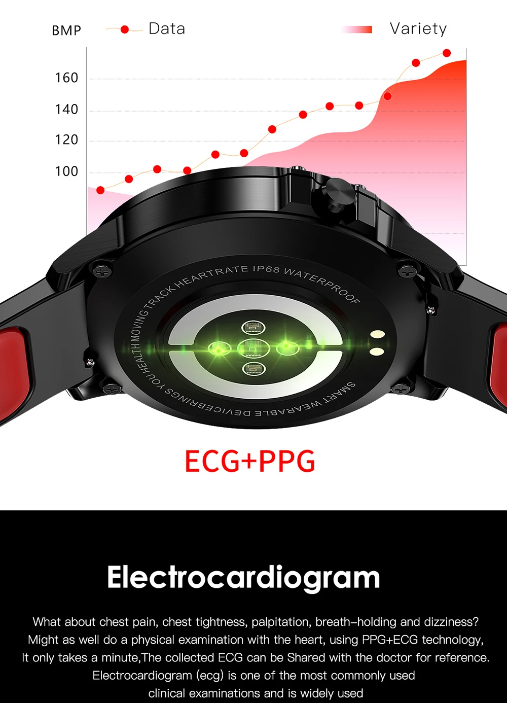 LEMFO L8 полностью круглые умные часы с сенсорным экраном для мужчин PPG+ ECG IP68 Водонепроницаемые для Android IPhone спортивные умные часы долгое время в режиме ожидания