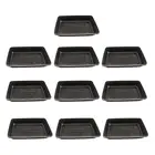 Лотки для рассады растений, 10 шт., стартер для семян, коробка для выращивания цветов для садоводства, выращивания растений, поддон для проращивания без сливных отверстий