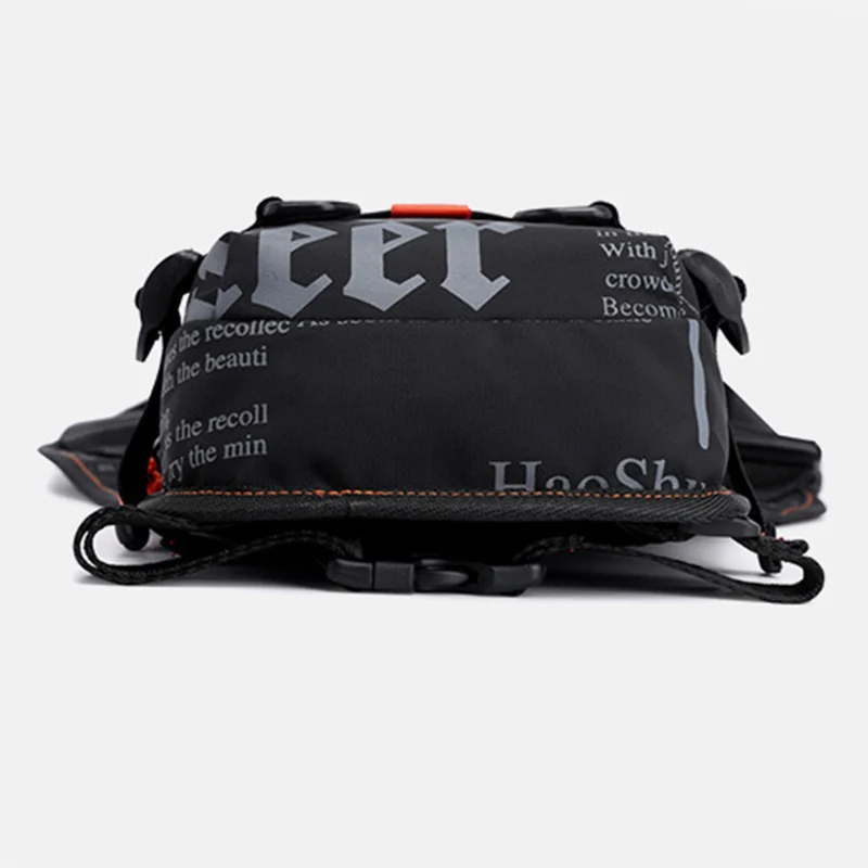 Мужская поясная сумка на бедро многофункциональная сумочка молнии для езды