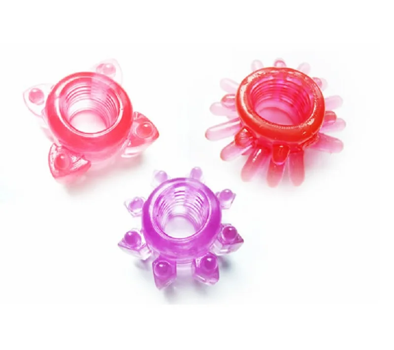 1 шт. Кольца для пениса задержки эякуляции кольца с замком мужчин Резиновые