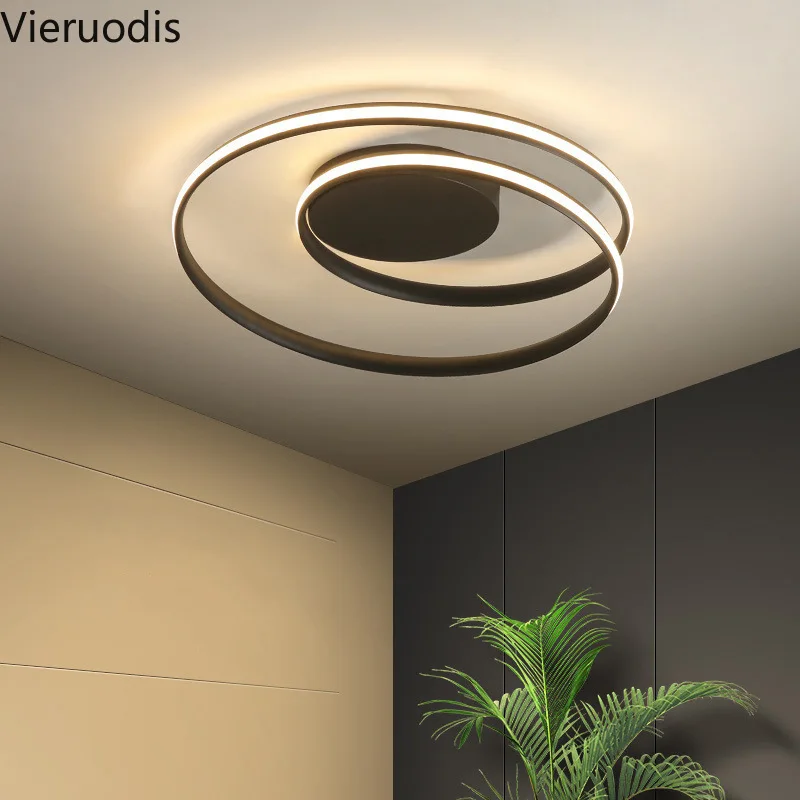 Современные потолочные светильники из алюминия и поликарбоната светодиодный