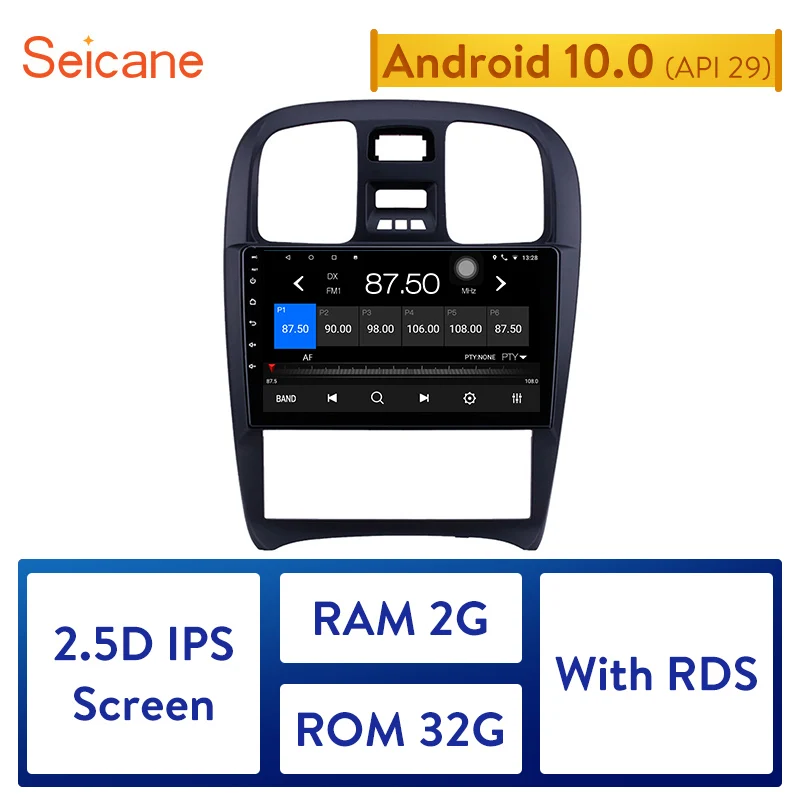 Автомагнитола Seicane Android 10 0 GPS-навигация стерео мультимедийный плеер для Hyundai Sonata