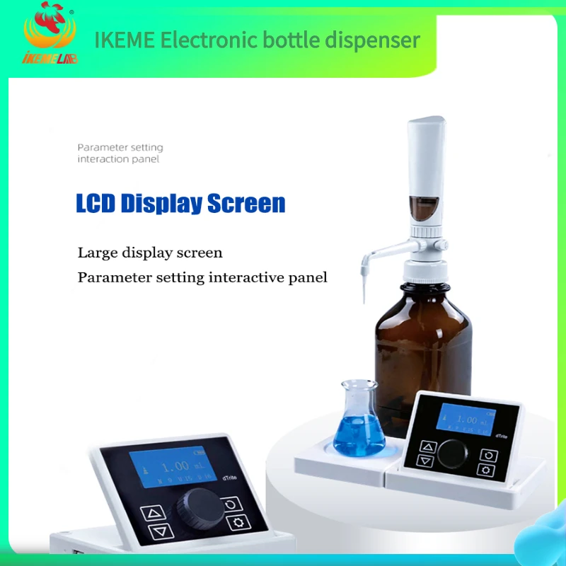

Electronic Bottle-Top Dispenser Lab Electronic Titrator Digital Display Teaching Equipment and Supplies