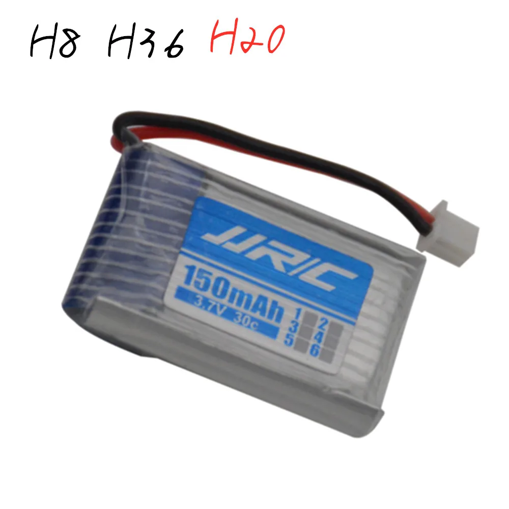 3,7 v 150mah 30C для jjrc H20 U839 S8 M67 RC Quadcopter запасные части 3,7 v LIPO батарея для H20 батарея для игрушечного вертолета