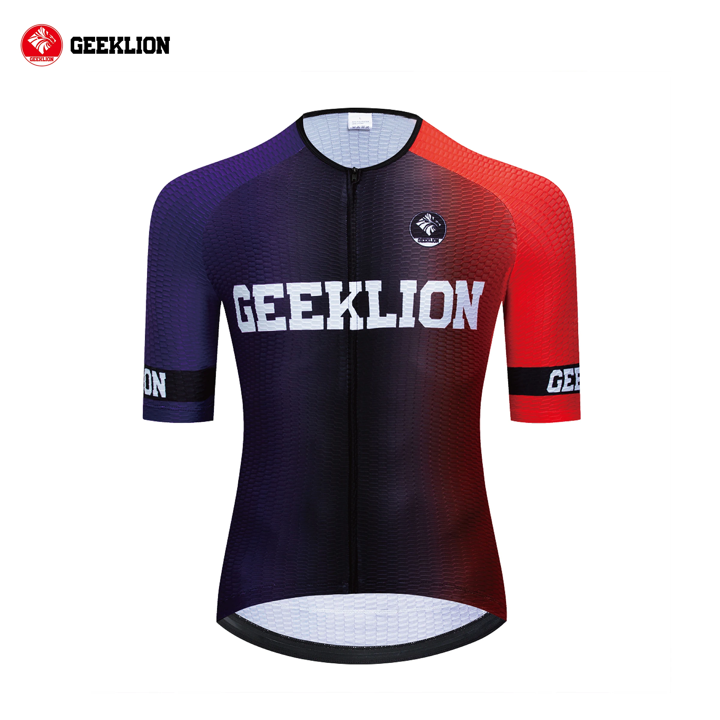 Geeklion аэродинамическая быстросохнущая велосипедная Джерси с короткими рукавами