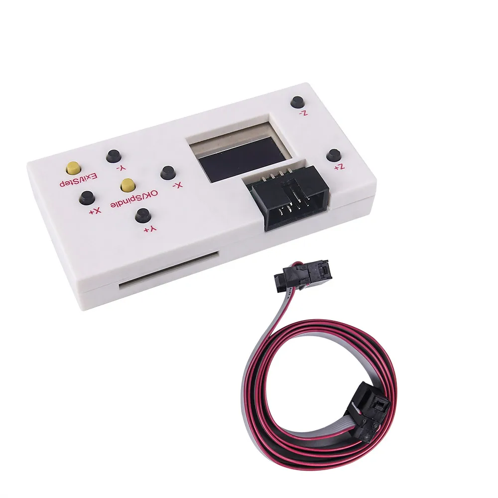 CNC 3018 Pro с автономным управлением, GRBL управления Diy Мини ЧПУ машина, 3 оси pcb фрезерный станок, лазерная гравировка древесины маршрутизатор - Цвет: Offline controller
