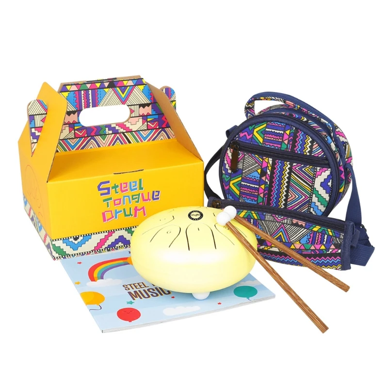 5 дюймов камер Мгновенной Печати Mini 8 тон Сталь язык барабан ударный инструмент