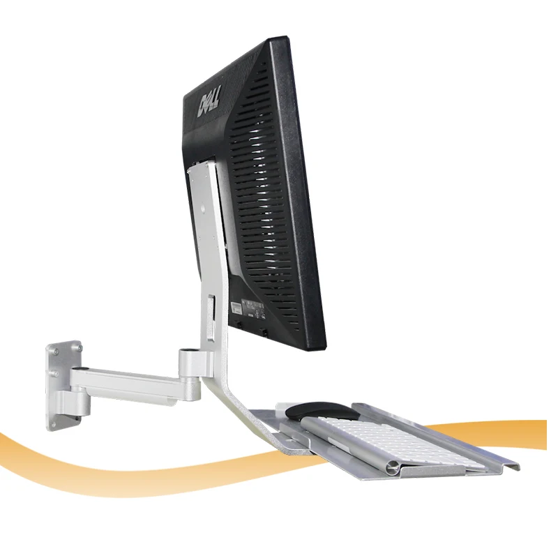 Промышленный настенный ЖК монитор 14 27 дюймов экран ПК настенное крепление + лоток