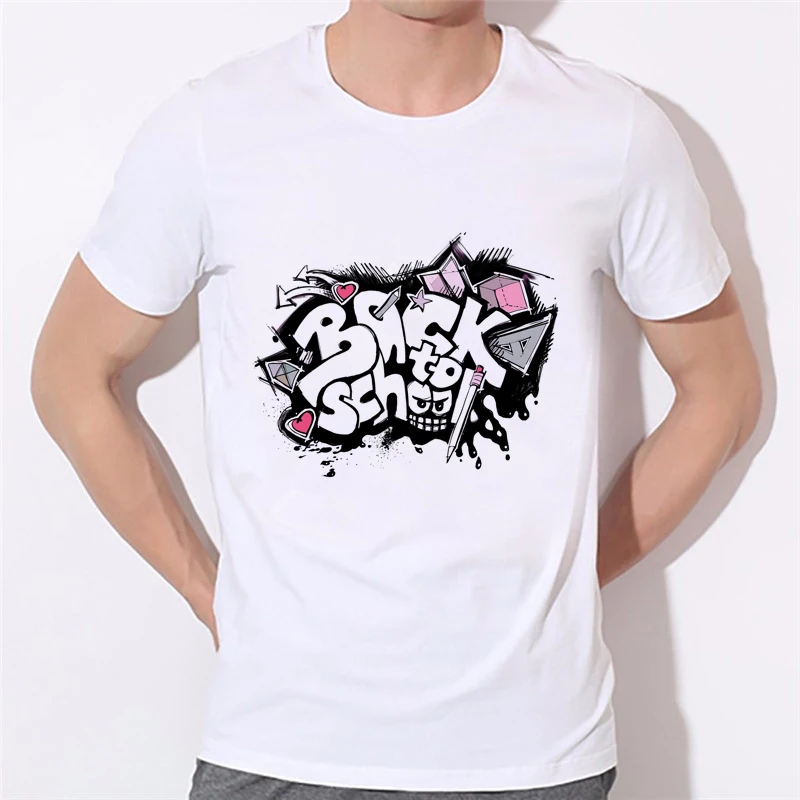

2020 Summer Men/Women T-Shirt Brand clothing Street Graffiti Graphic Tees O-neck Short Sleeve Causal Boy T Shirt