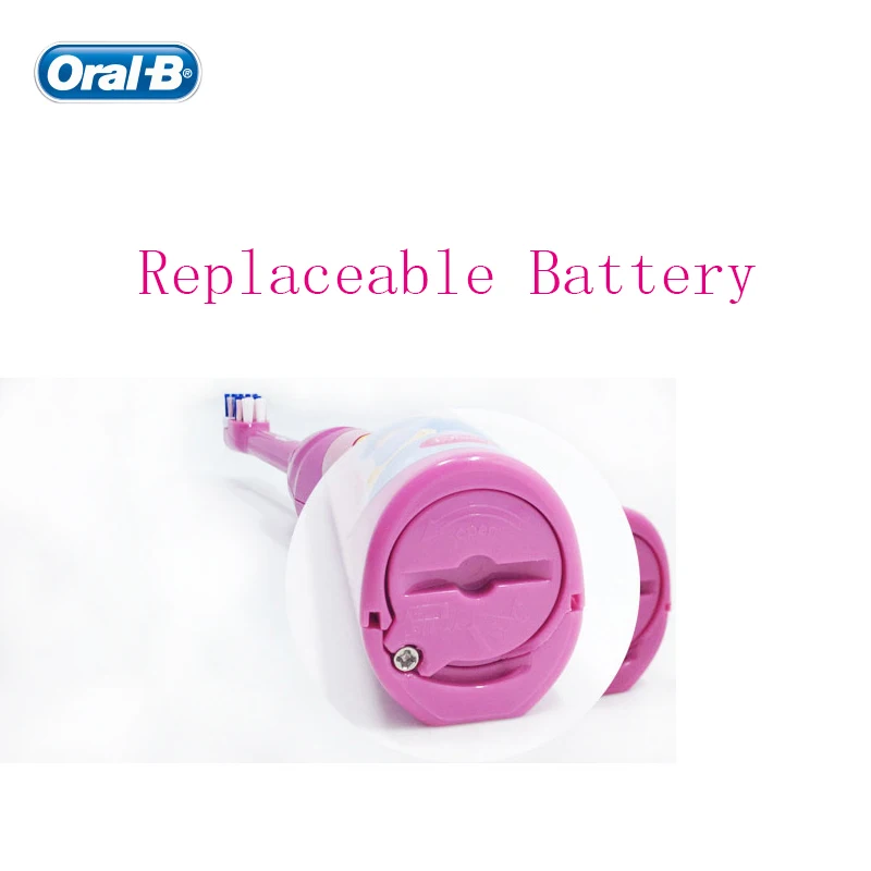 Oral B DB3010 Детская электрическая зубная щетка для детей в возрасте 3 + мягкие щетинки