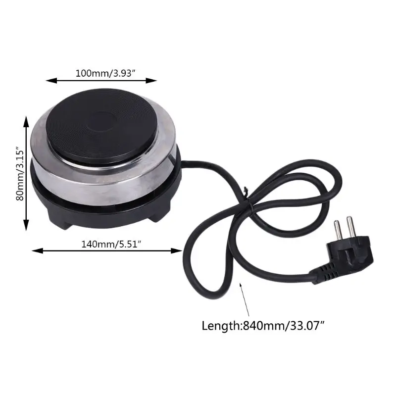

220V 500W Electric Mini Stove Hot Plate Multifunction Cooking Coffee Heater New Dropship