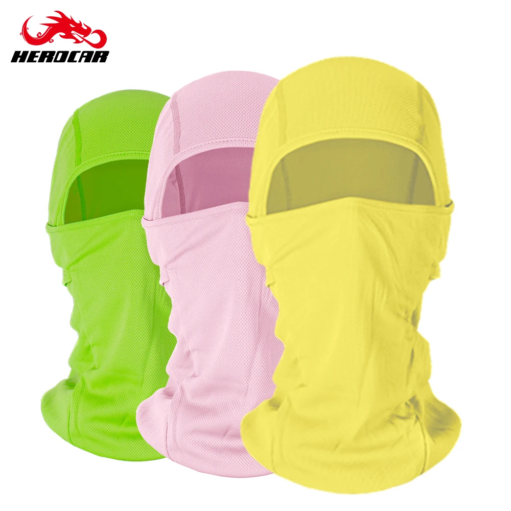 HEROBIKER Балаклава мотоциклетная маска для лица летняя ветрозащитная дышащая