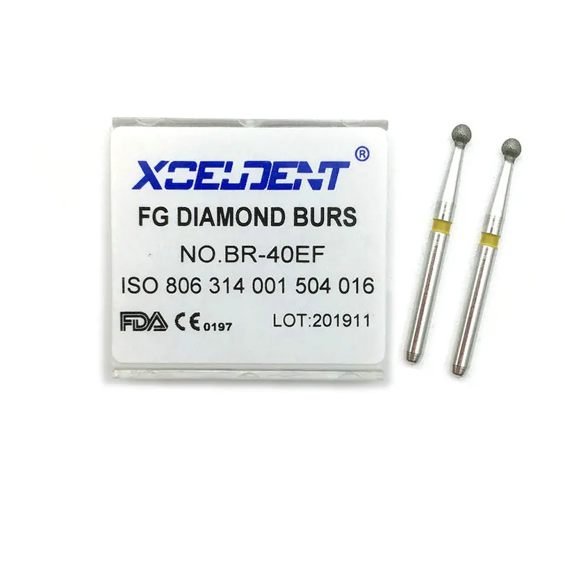 Стоматологические алмазные высокоскоростные боры FG с хвостовиком 1 6 мм Экстра