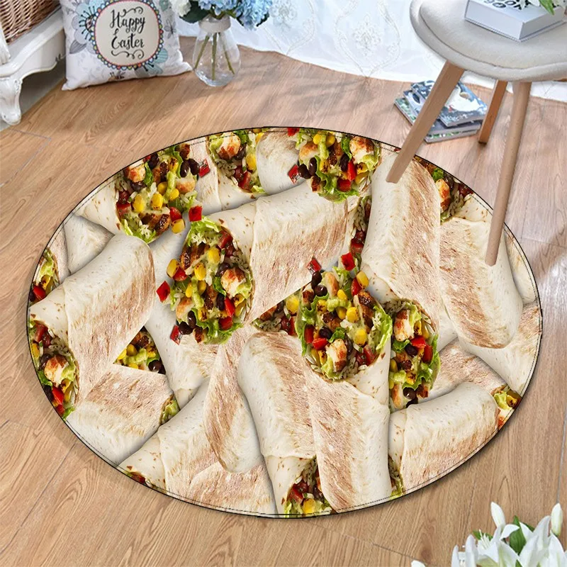 Ковер Burritos домашние ковры цельный ковер детский нескользящий для пикника