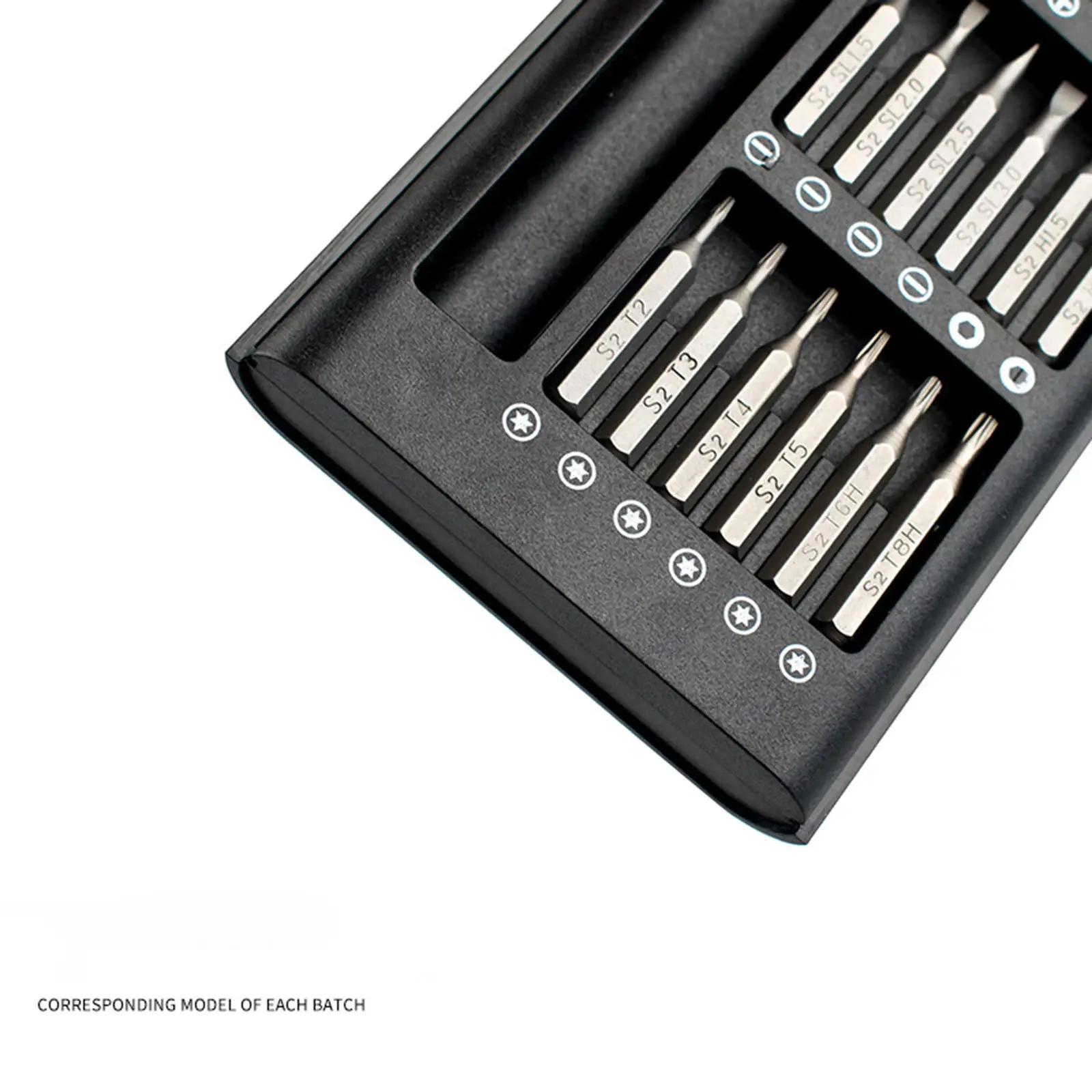 Карманный Набор отверток ручной инструмент 25 в 1 с чехлом и магнитной насадкой
