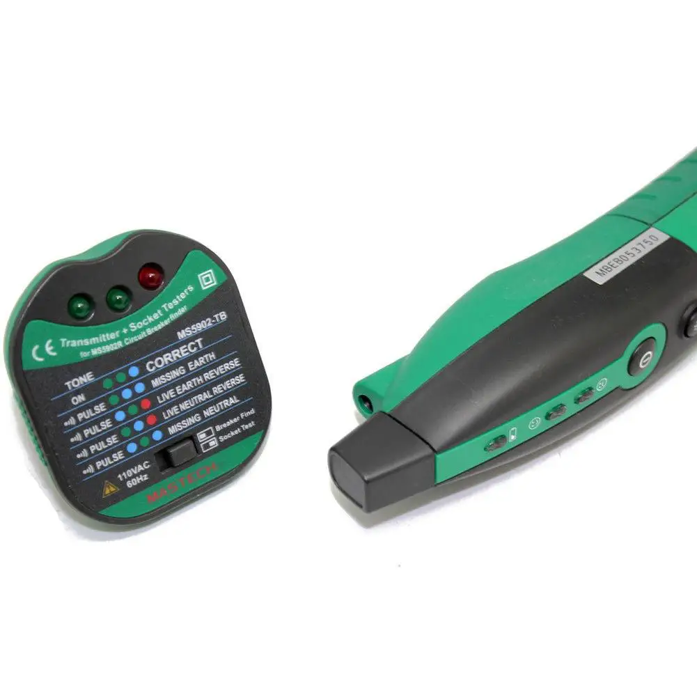MASTECH MS5902 автоматический выключатель Finder предохранитель розетка тестер