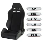 Металлическая Эмблема сиденья автомобиля для Lexus CT 200h ES GC GS GX IS LC LF LS LX NX RC RX UX FSport, Значки для настройки сиденья