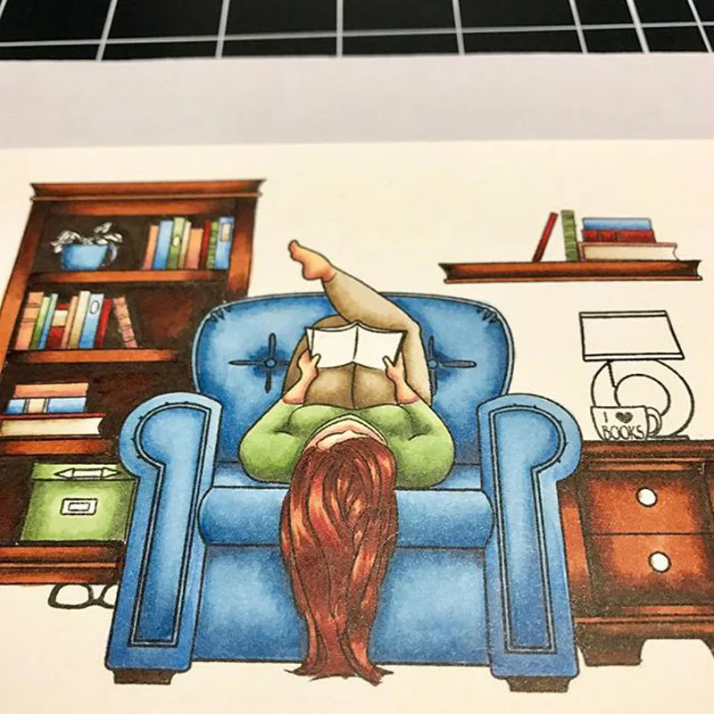 Женские прозрачные штампы для скрапбукинга силиконовые рукоделия новые