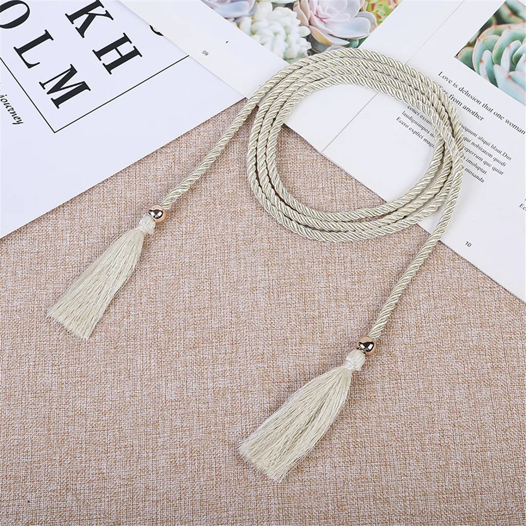 Женское модное узкое платье с поясом пояс тонкой пряжкой женское цепочкой