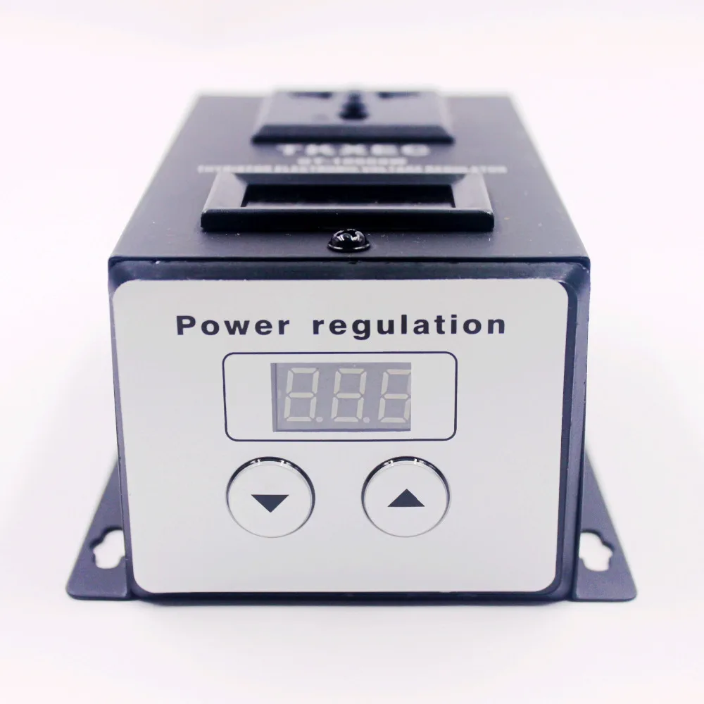 Цифровой дисплей Мощность регулирования AC 220V 10000W SCR Электронный 10 Напряжение