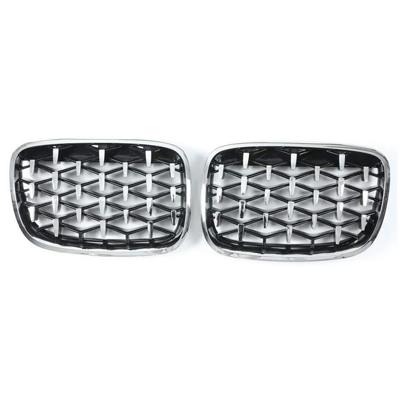 Новое поступление для BMW E70 E71 E72 X5 X6 2007 2013 Автомобильные алмазные грили Передняя