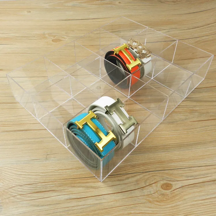 

High Quality Black Acrylic Jewelry Display Storage Case Box Organizer Holder Watch Stand Shelf