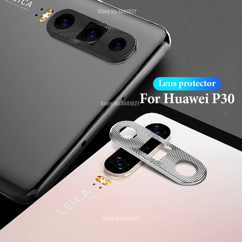 Защитное кольцо для объектива камеры металлическое покрытие Huawei P30 Lite Pro защитный