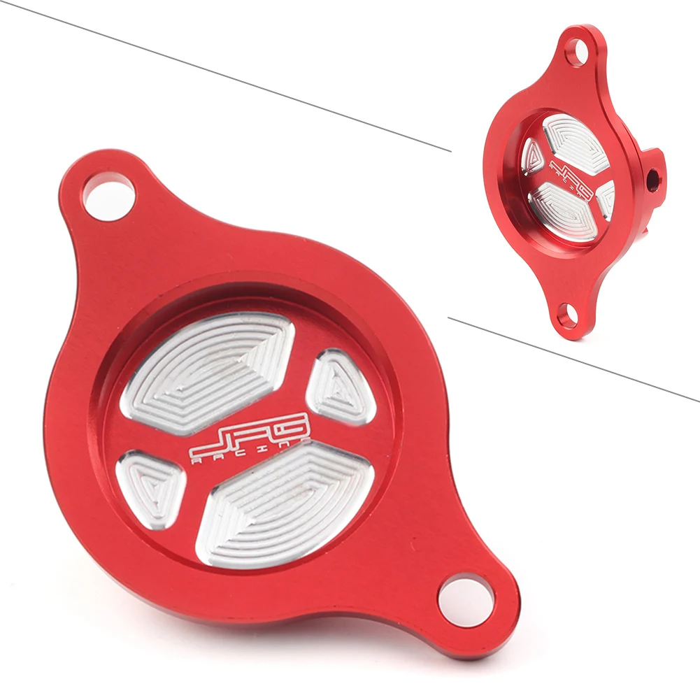 Крышка масляного фильтра CRF450R крышки бака двигателя CNC для кросса Honda CRF 450 R 2009