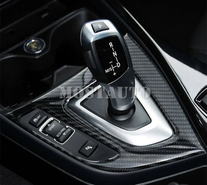 For BMW 1 Series F20 F21 Carbon Fiber Gear Shift Box Panel Trim Cover 2012-2019 1pcs Car Accessories Interior Decor | Автомобили и