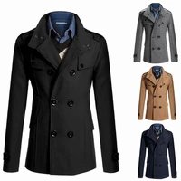 mrmt 2021 brand new mens jackets repair woolen men jackets overcoat for male double breasted coat thickened man jacket