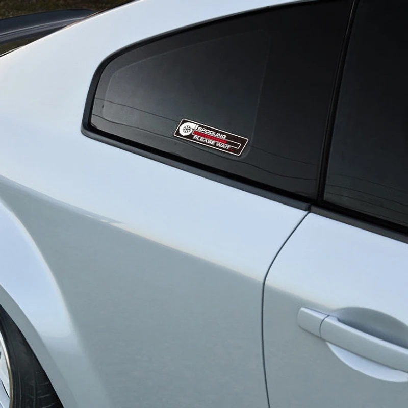 Автомобильная наклейка турбо Boost Spooling Светоотражающая виниловая настройка Авто