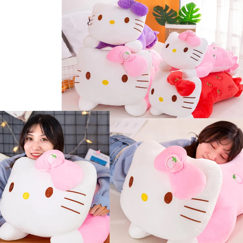 Новинка плюшевая игрушка HelloKitty 40 см милая кукла Кот KT мягкая подушка Зверюшка