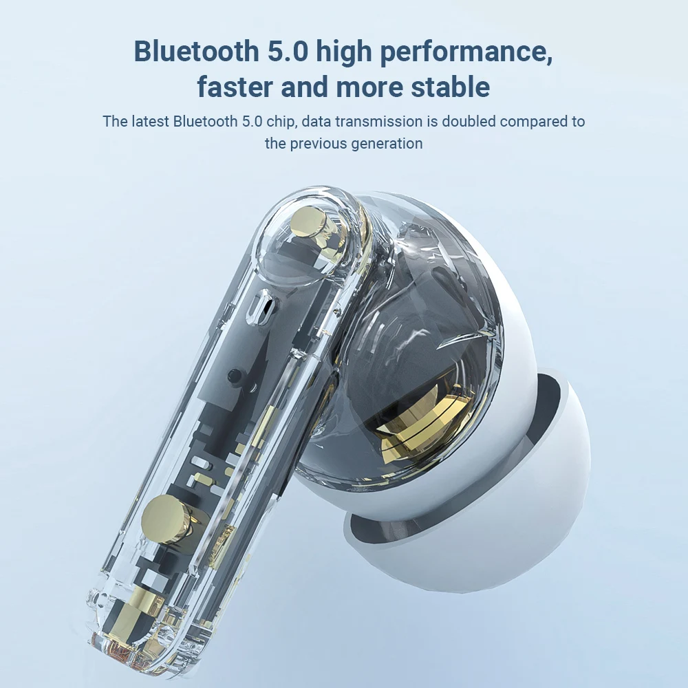 

Lenovo HT05 Wireless Bluetooth 5.0 Earphone Touch Control Sports Gaming Music Earbuds Type C Headphone For iPhone Samsung Xiaomi