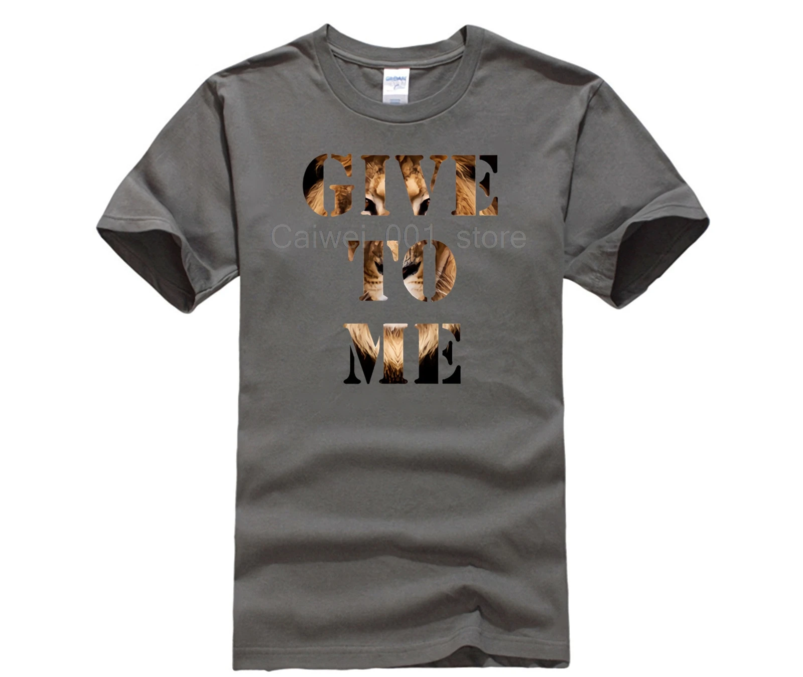 New fashion trend Arrival Men s GIve To Me Tiger Background Printed Design T shirt Cool Tops Short tshirt men | Мужская одежда