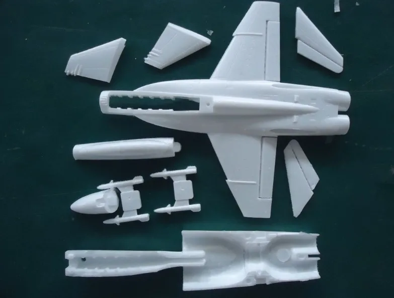 35 мм микро RC Jet F18 белый разобранный комплект|Радиоуправляемые самолеты| |