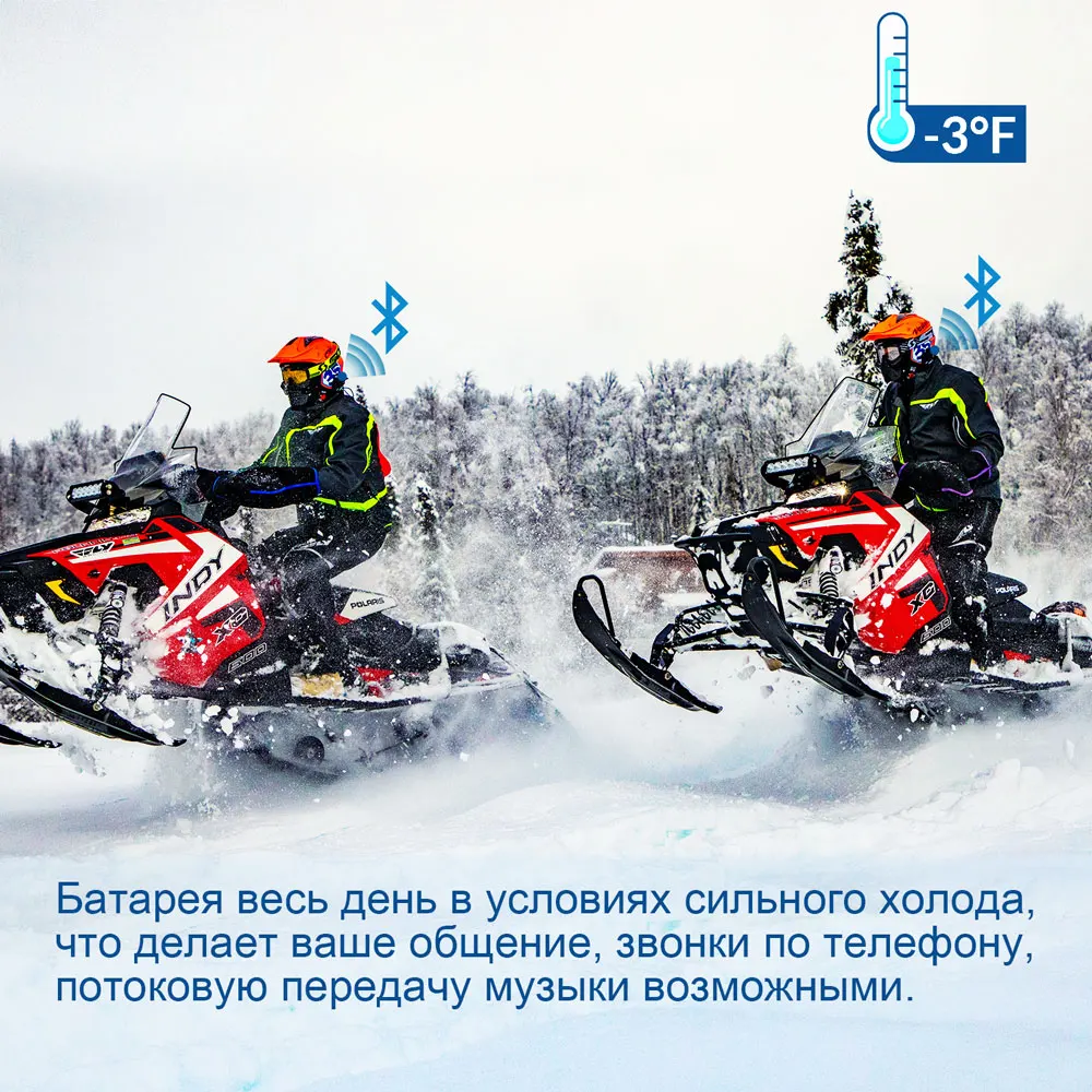 LEXIN FT4 2pcs Motorcycle 4-Way Bluetooth Conference Intercom Headset BT Intephones with FM Radio Trim Light Design