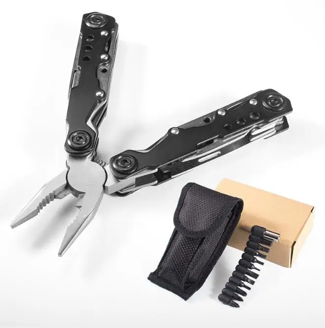 Производитель оптом складные уличные аварийные плоскогубцы из нержавеющей