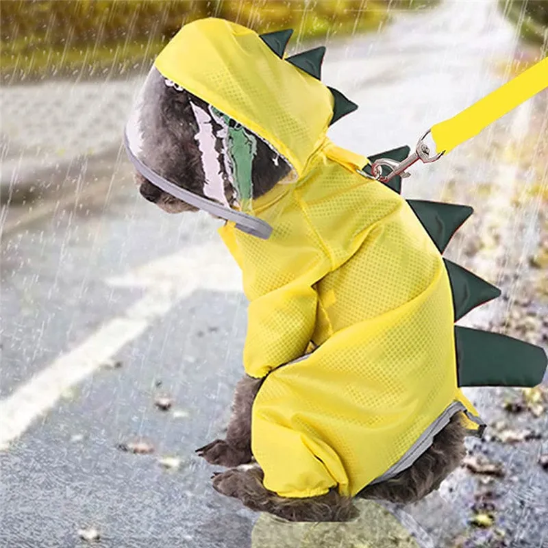 

Raincoat Warm Adjustable Sport Running Train Cozy Outdoor Travel Jacket Dog Waterproof Coat Hoodies