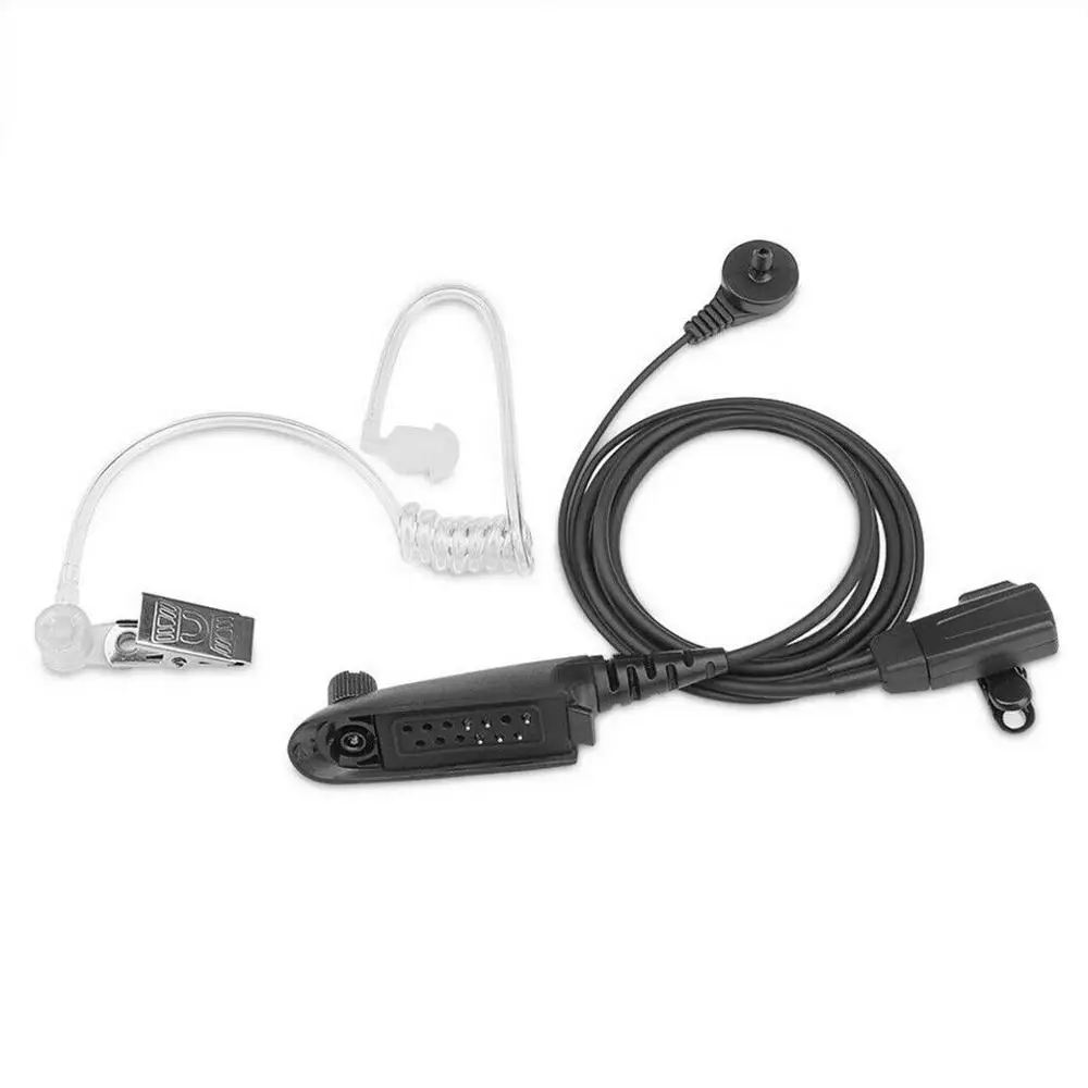 2 проводные воздушные акустические PTT наушники для Motorola GP328 GP338 GP329 GP339 GP340 GP360 GP380 W/mic