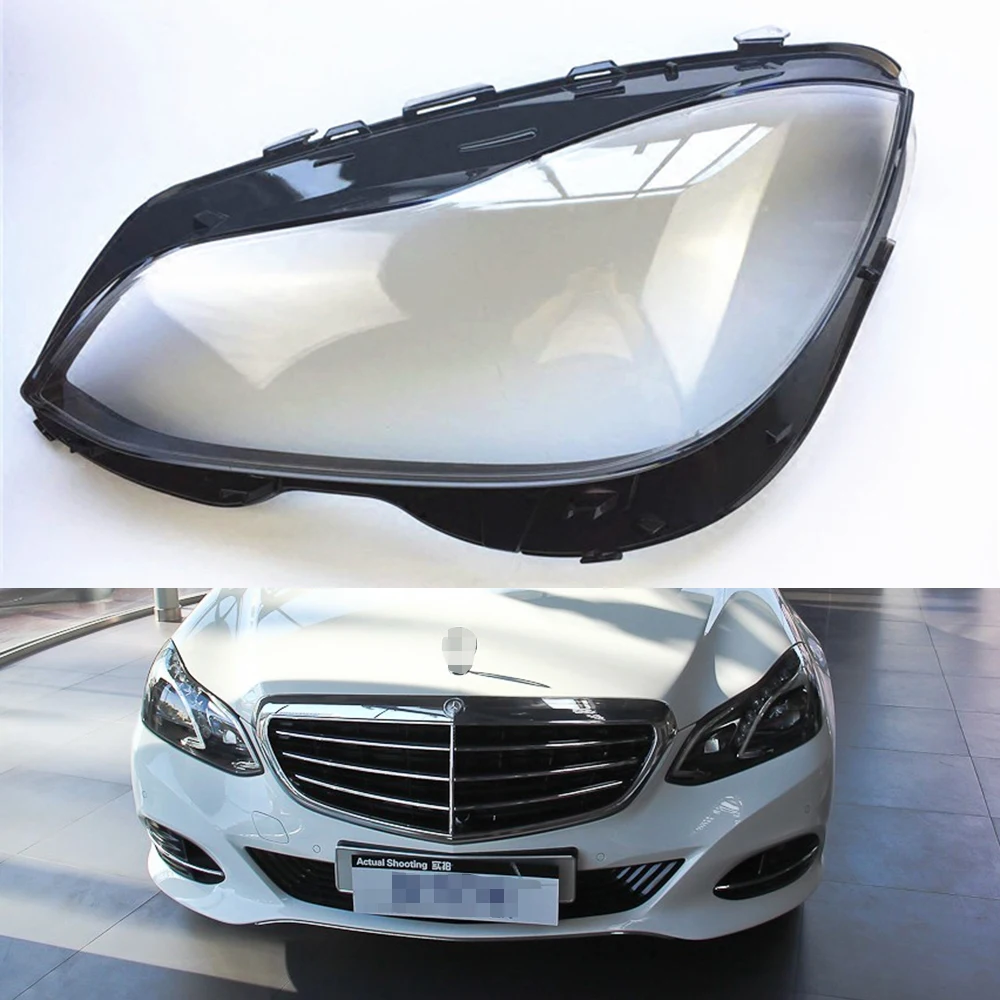 Рассеиватель фары для Mercedes Benz W212 E200L E260L E280L E300L E350L 2014 2015 фар замена крышки головки