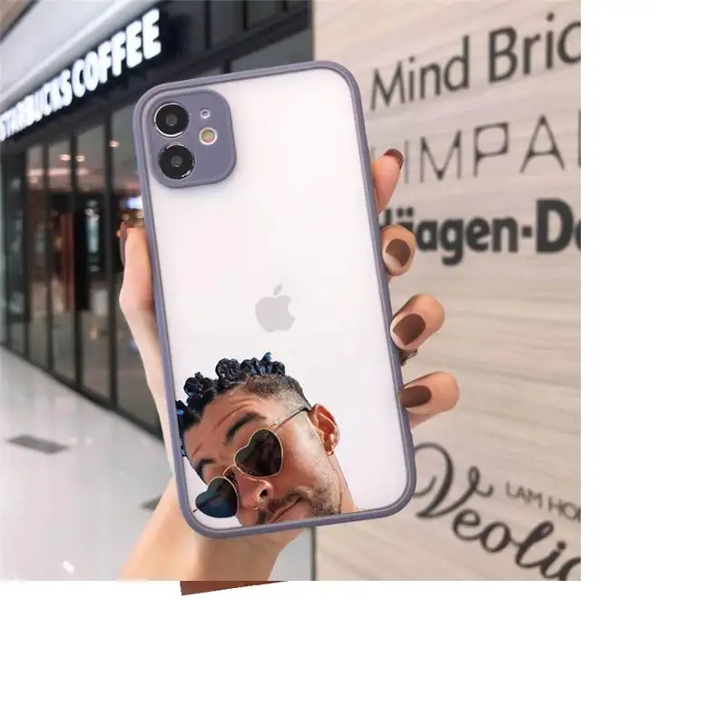 

Yo Perreo Sola Bad Bunny Maluma Phone Case Matte For iPhone 12 Mini 11 Pro XR XS Max 7 8 Plus X Hard PC Back Cover