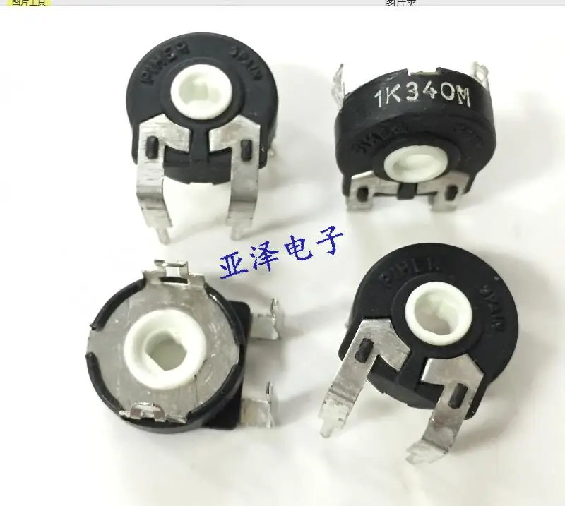 5 шт./лот импортный Испанский PIHER Триммер Потенциометр PT15NV18 1K горизонтальный