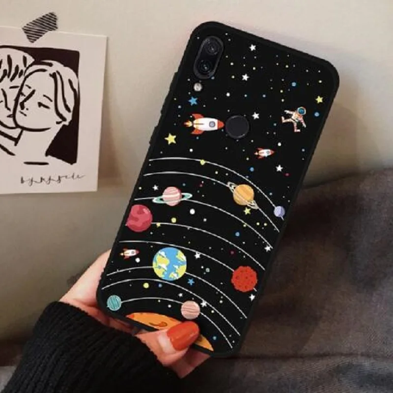 Для samsung a50 a70 s10 s9 s8 s7 plus note10 note9 note8 a40 a10 a20 a30s чехол с рисунком планета Mitsubishi Space Star