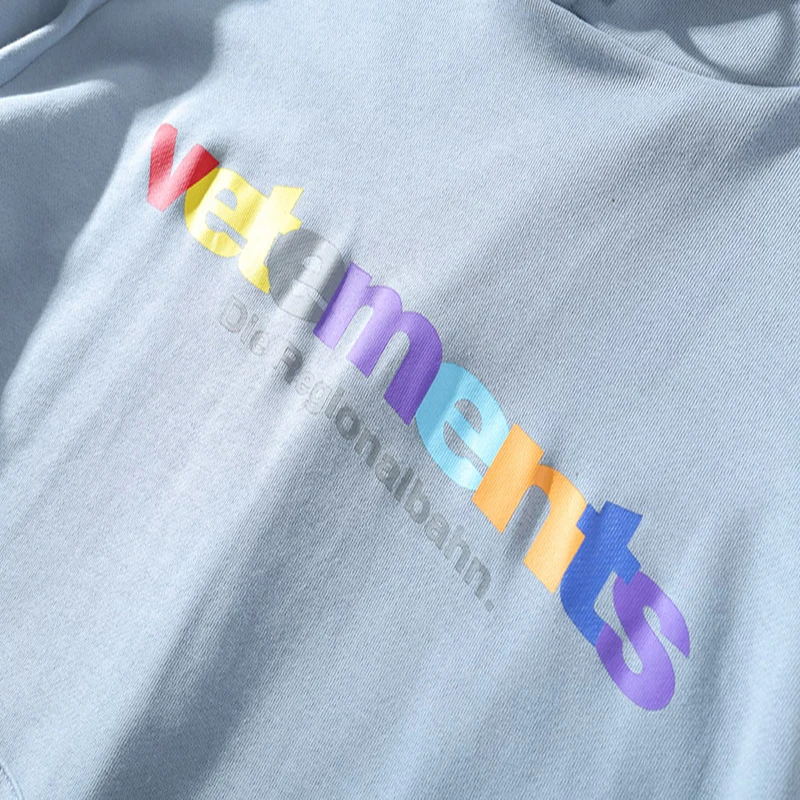 18SS Повседневная Толстовка VETE для мужчин TS с буквенным принтом светло-голубая Толстовка Vete для мужчин ts Толстовка для женщин и мужчин высокое уличное лучшее качество Vete для мужчин ts Толстовка