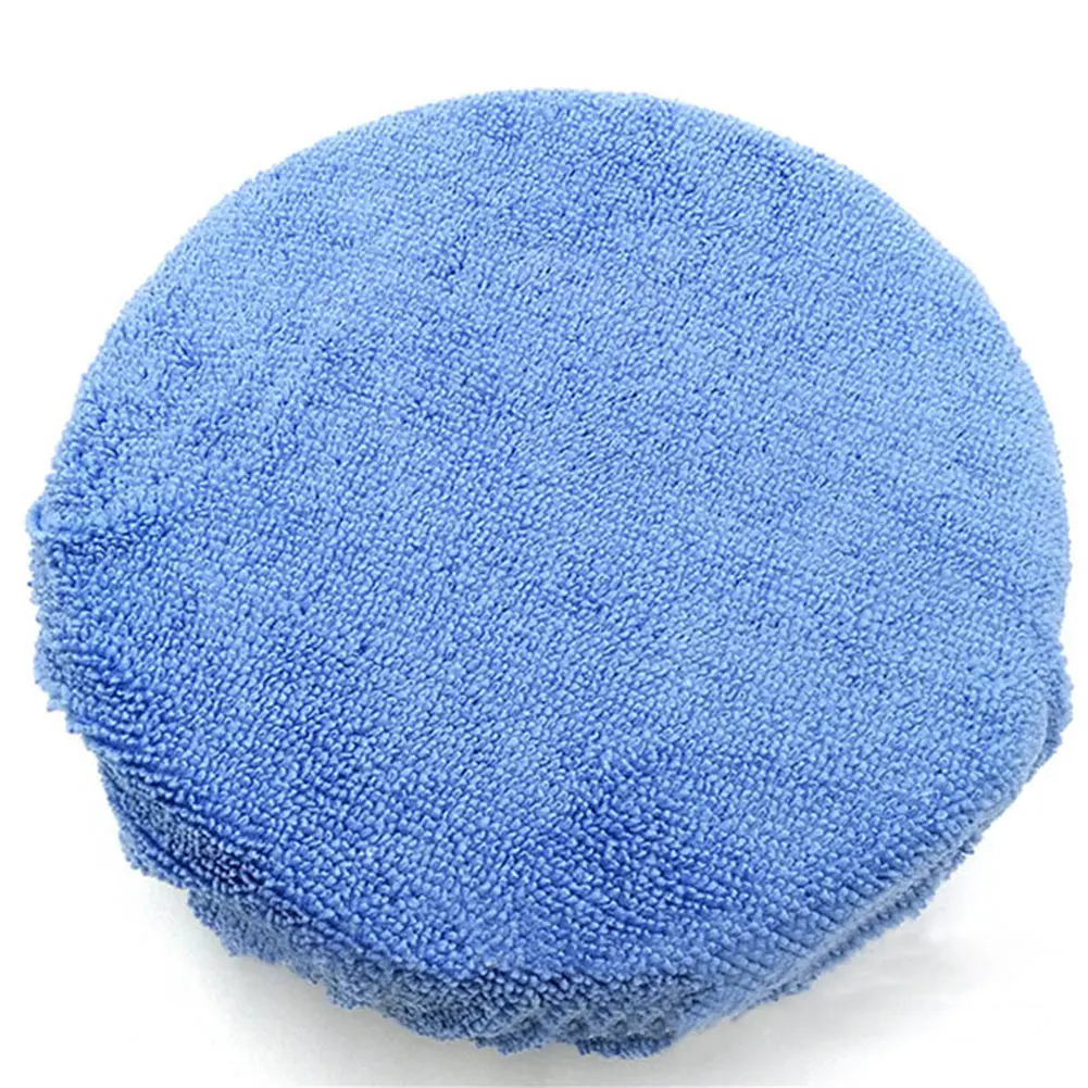 

28pcs/set Hood 5 To 6inch Washing Wax Applicator Cleaning Tool Washable Bonnet Buffing Car Repairing Polishing Pad Reusable